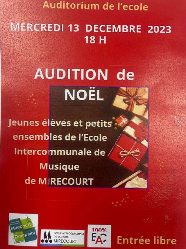 AUDITION DE NOËL
