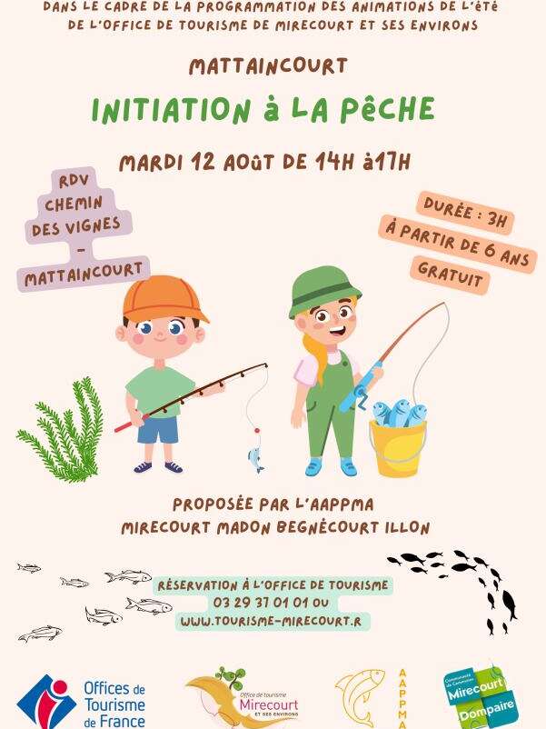 Initiation à la pêche