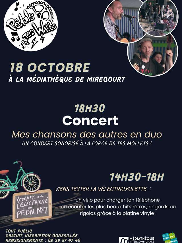 Concert - Mes chansons des autres en duo