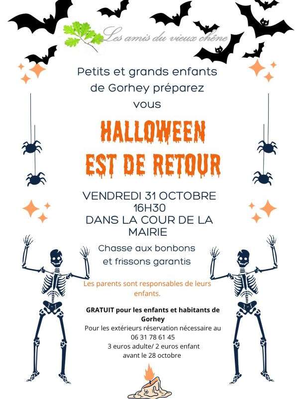Halloween est de retour