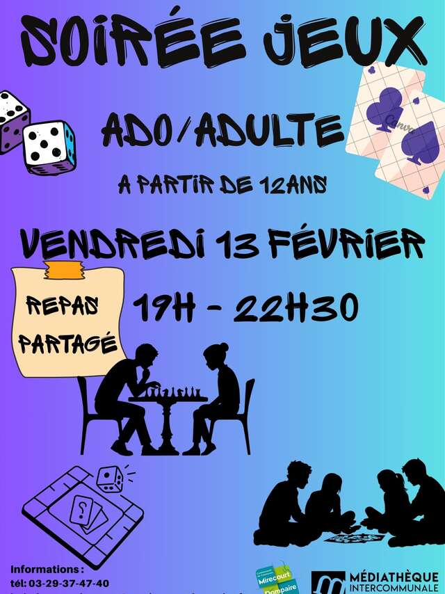 Soirée jeux