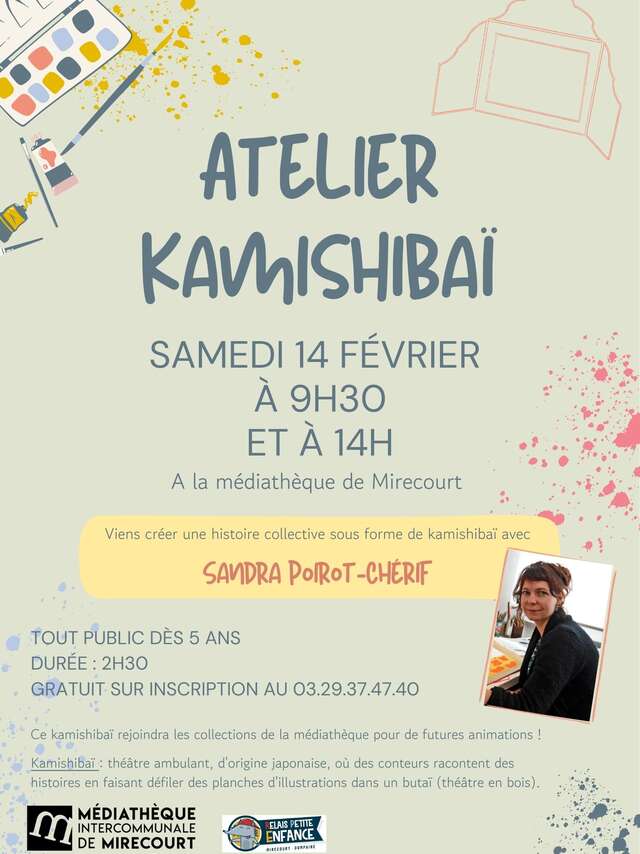 Atelier création de Kamishibaï