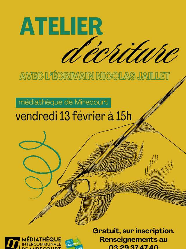 Atelier d'écriture