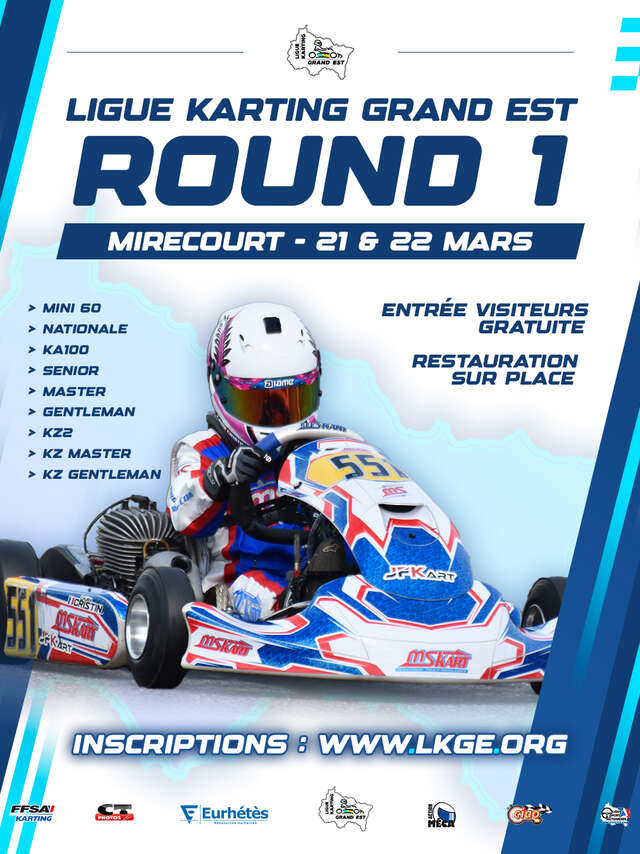 Ligue de Karting Grand-Est - Round 1