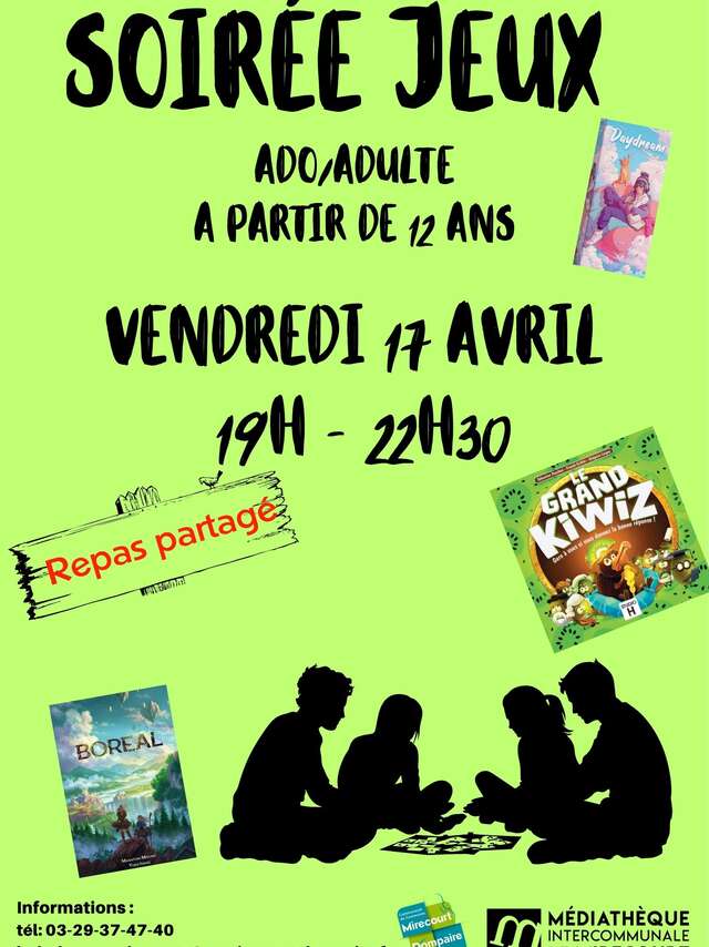 Soirée jeux