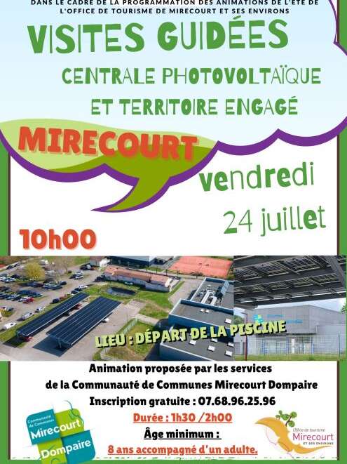 Visites guidées - Centrale photovoltaïque