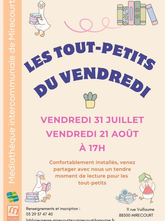 Les tout-petits du vendredi
