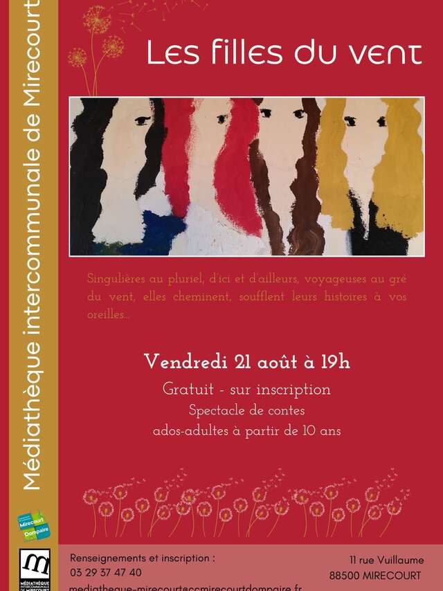 Contes pour ados adultes - les filles du vent