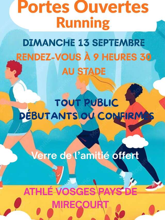Portes ouvertes Running