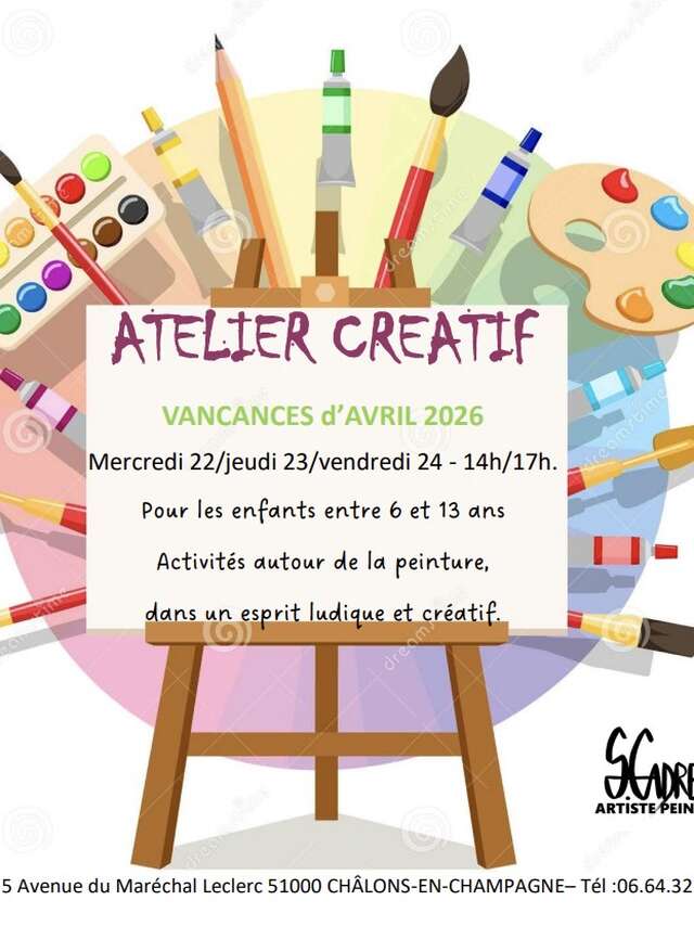 Atelier Créatif avec Sandra Gadret