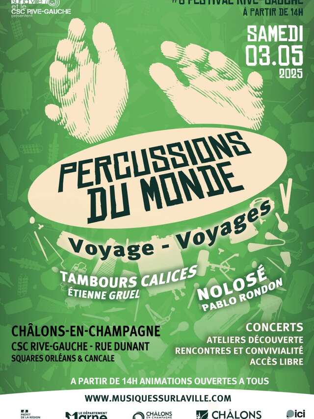 8ème Festival des Percussions du Monde