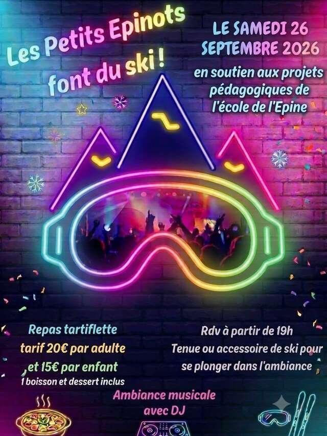 Soirée : Les Petits Epinots font du ski