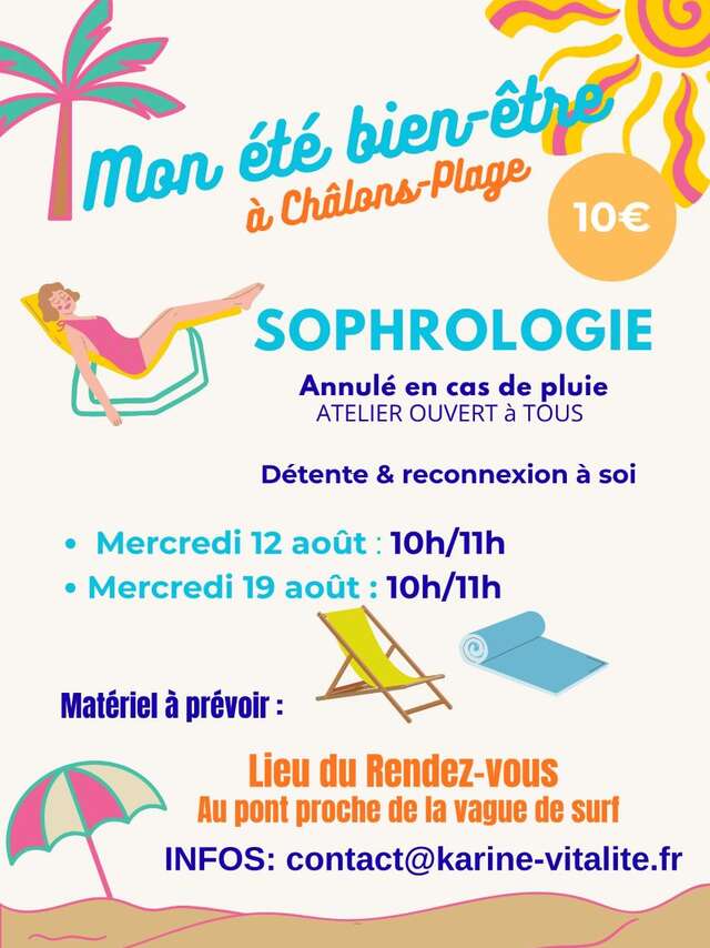 Mon été bien-être à Châlons Plage