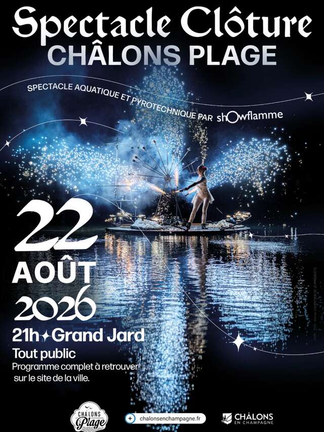 Fire on the Water : Spectacle aquatique et pyrotechnique