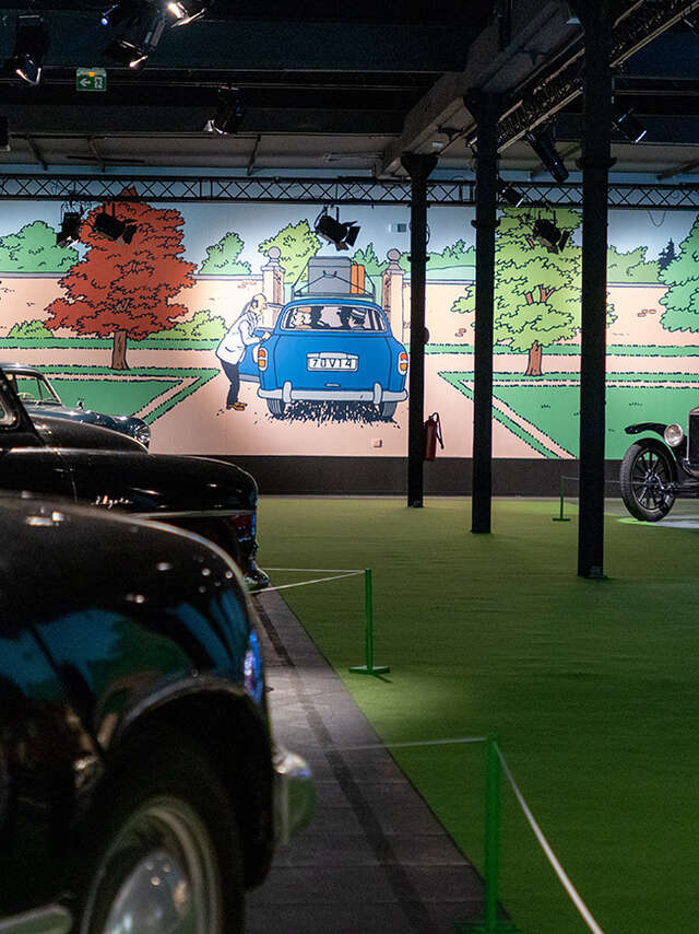 Exposition : En voiture avec Tintin