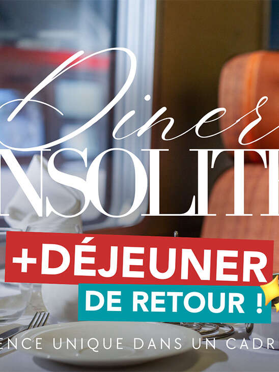 COMPLET - Déjeuner insolite à la Cité du Train