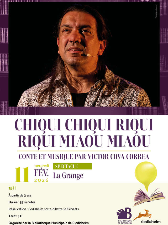 Spectacle : Chiqui Chiqui Riqui Riqui Miaou Miaou