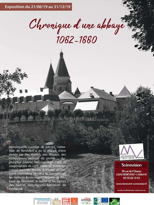 Exposition au Scénovision de Bénévent l'Abbaye 
