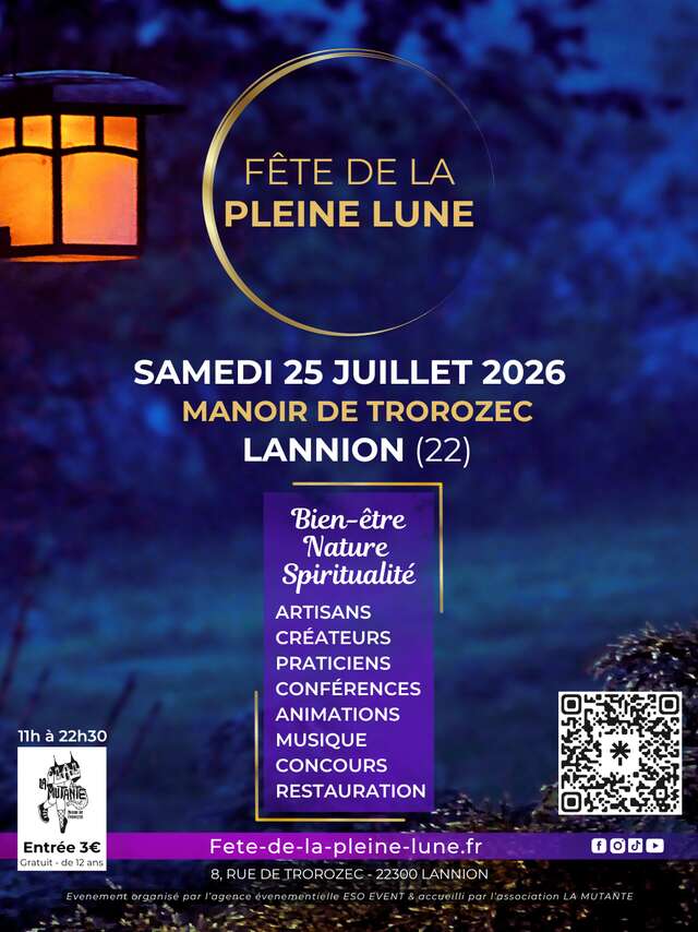 3ème édition Fête de la Pleine Lune 2026