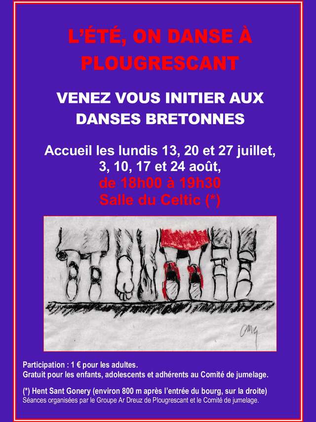 Initiation aux danses bretonnes