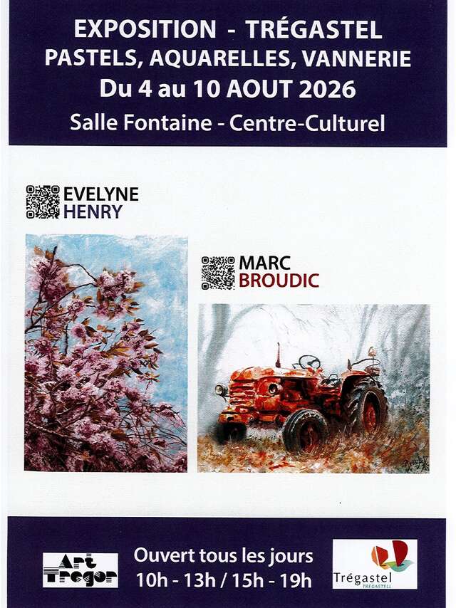 Peintures d'Evelyne HENRY et Marc BROUDIC