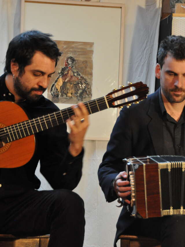 Festival Tango par la côte - Milonga de la chapelle Duo Tapia Gautron TDJ Christine de Trébeurden
