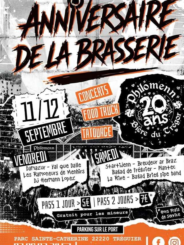 Les 20 ans de la Brasserie Philomenn : deux jours de fête à Tréguier