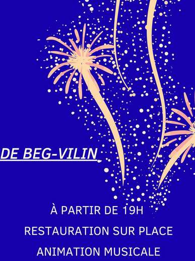 Soirée festive et feu d'artifice