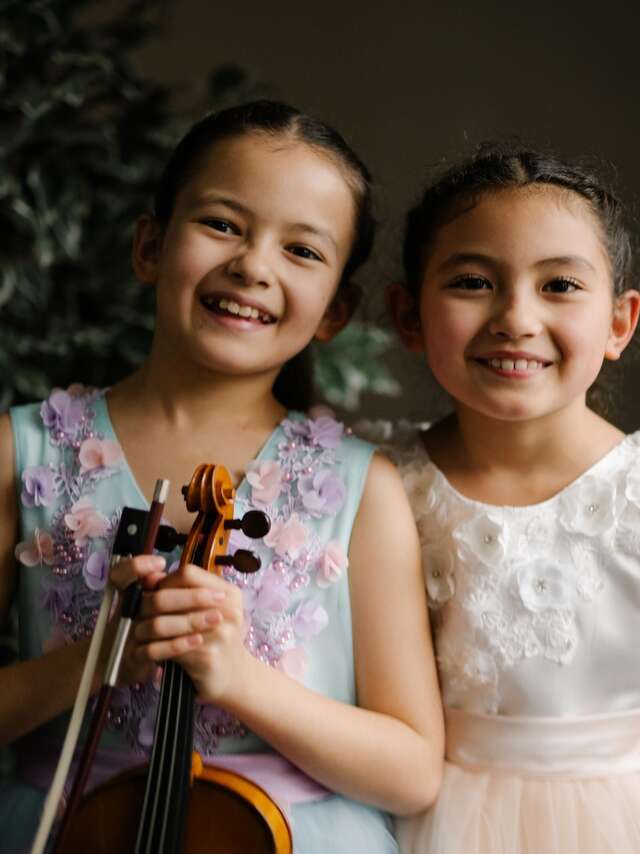 Deux jeunes prodiges du violon - Concert caritatif