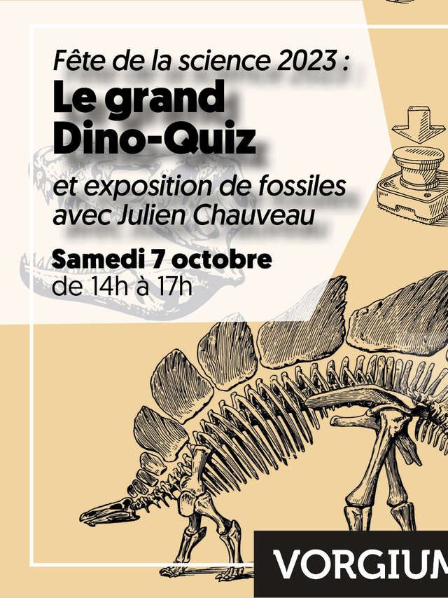 Fête de la Science : Dino Quiz