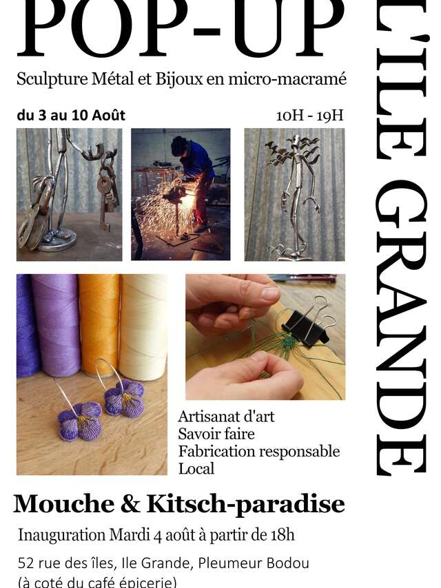 Pop Up - Expo vente Mouche et Kitsch Paradise