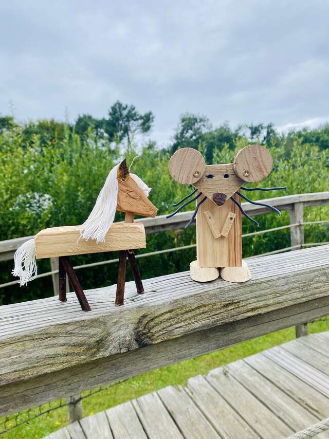 Fabrique ton jouet en bois - Atelier créatif enfant / adulte