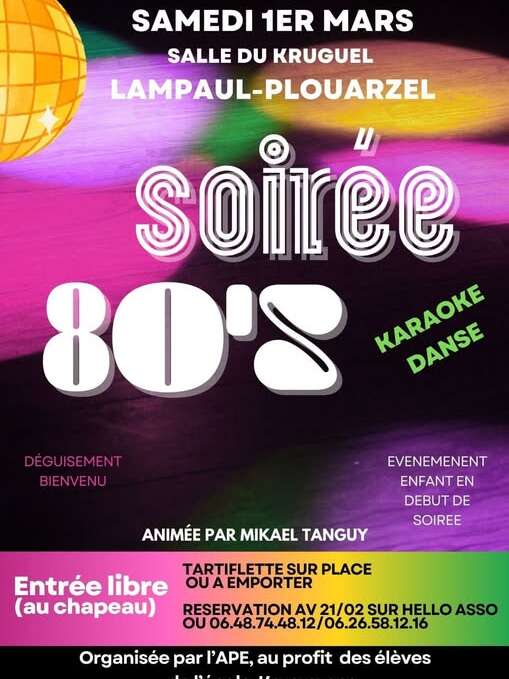 Soirée 80'S