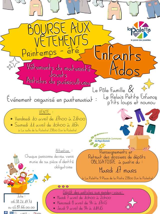 Bourse aux vêtements