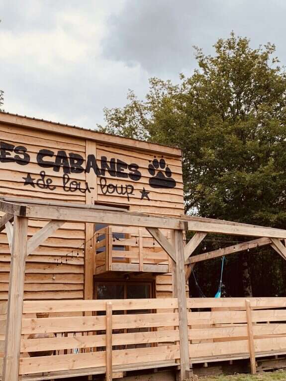 Location Les Cabanes de Lou-loup - La cabane Newton - 8 personnes