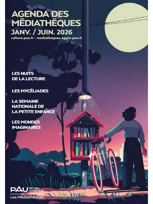 Agenda des médiathèques - Janvier à Juin 2026
