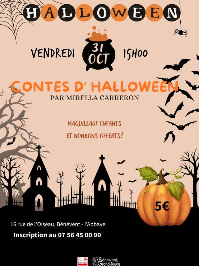 Micro-Folie : Contes d'Halloween