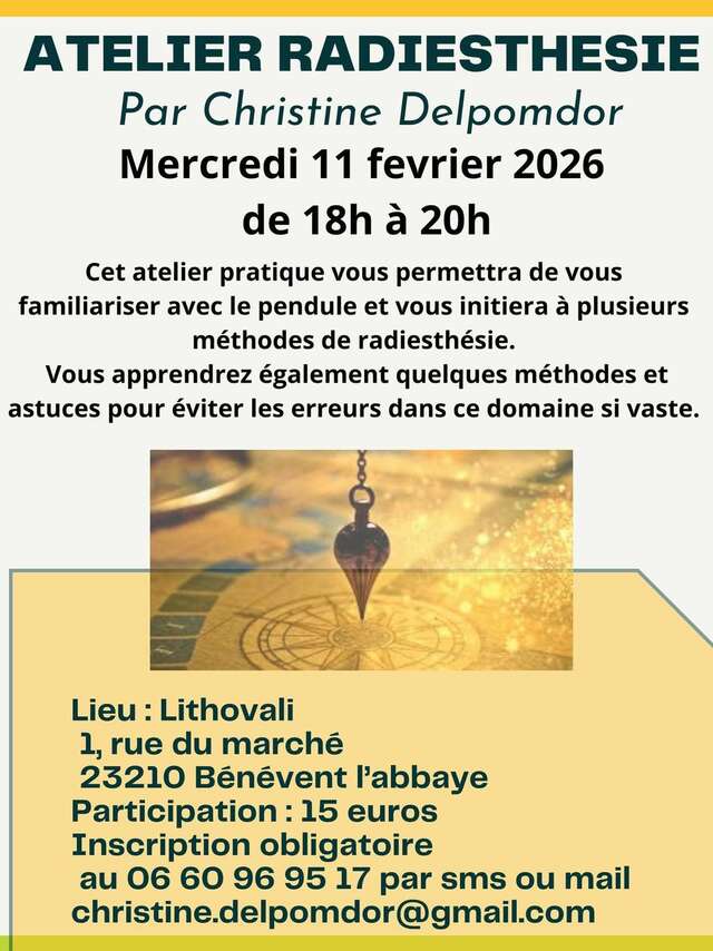 Atelier Radiesthésie