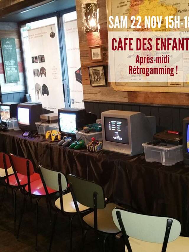 Café des enfants - Rétrogamming !
