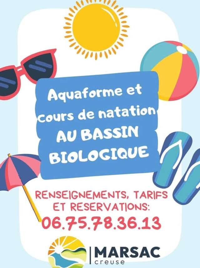 Aquaforme et Cours de Natation au Bassin Biologique