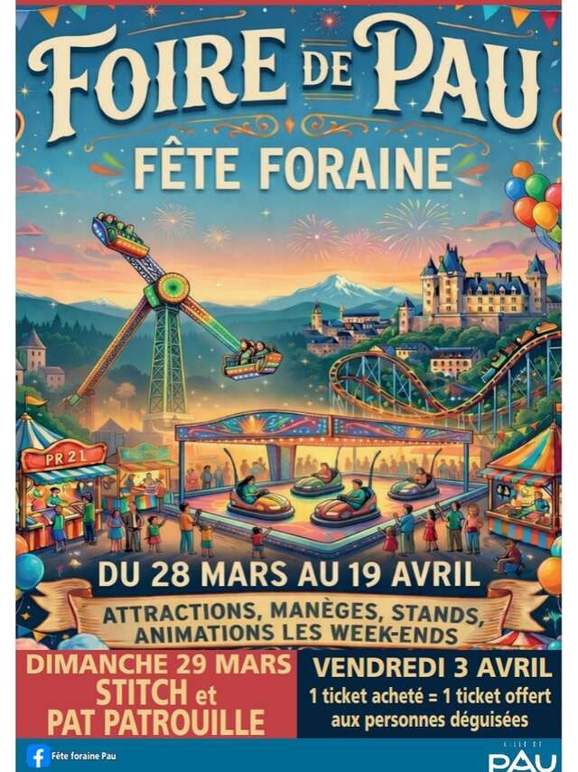 Fête foraine de Pau