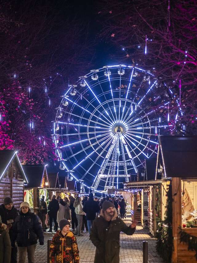 Noël à Pau - Marché de Noël- Boulevard Aragon