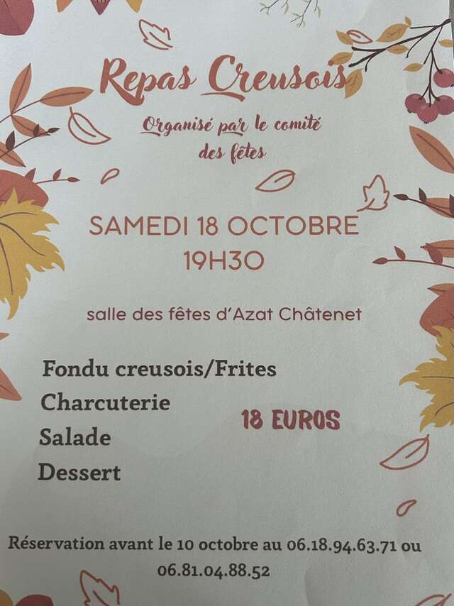 Repas Creusois