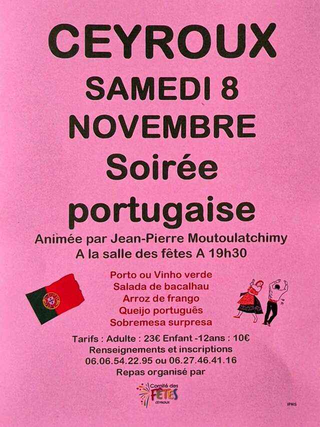 Soirée Portugaise