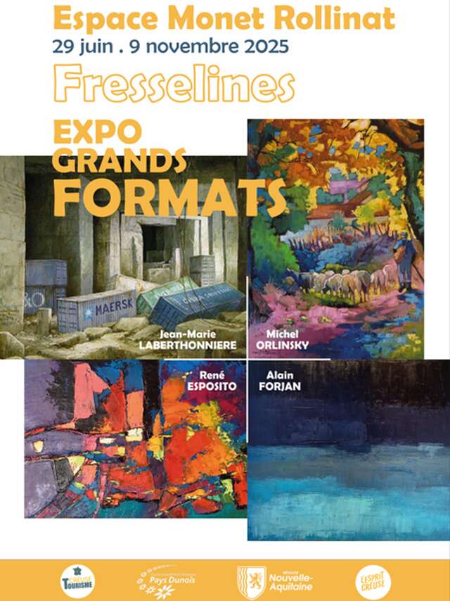 Exposition Grands formats - Espace Monet Rollinat