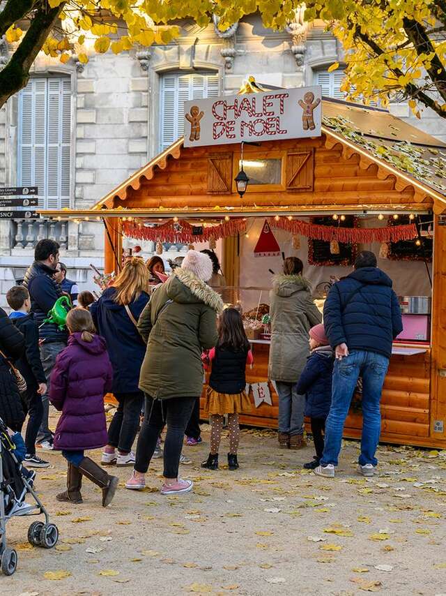 Noël à Pau - Marché de Noël- Boulevard des Pyrénées