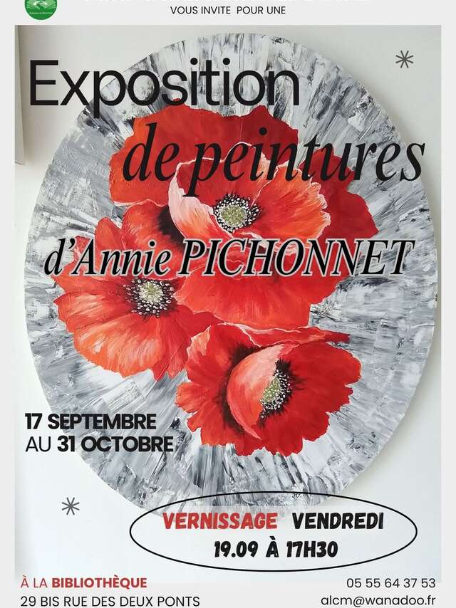 Exposition de Peintures d'Annie PICHONNET