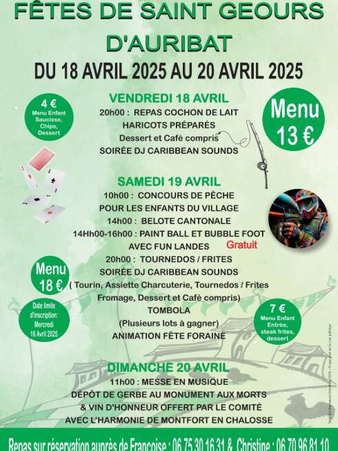 Fêtes patronnales