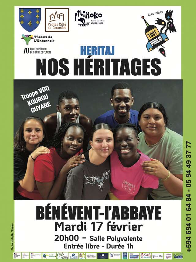 Nos Héritages par la troupe VDQ Kourou Guyane