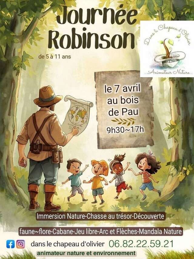 Journée Robinson - Bois de Pau